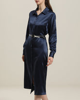 Robe Longue en Soie 22 Momme